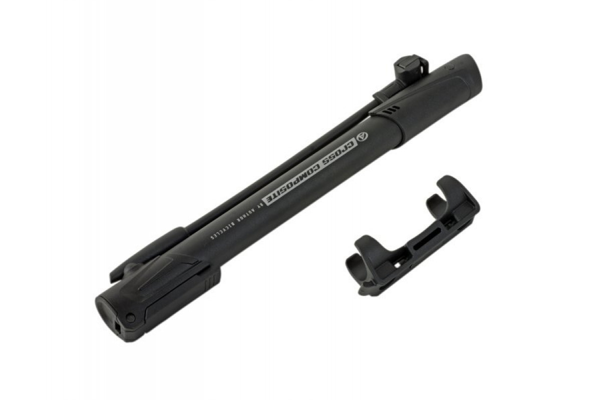 Насос 8-18101044 пластик. AAP Cross Composite шланг.+ножн. упор. 120PSI универс. гол-ка Т-ручка черн