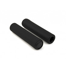 Ручки 8-33402030 на руль AGR SILICONE ELITE 130мм Blk 96г. силиконовые черные AUTHOR NEW