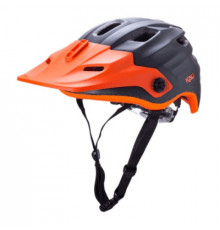 Шлем 02-20417127 ENDURO/MTB MAYA2.0 12отв. Mat Gnm/Org L/XL 60-63см. матовый серый, LDL, CF+. KALI