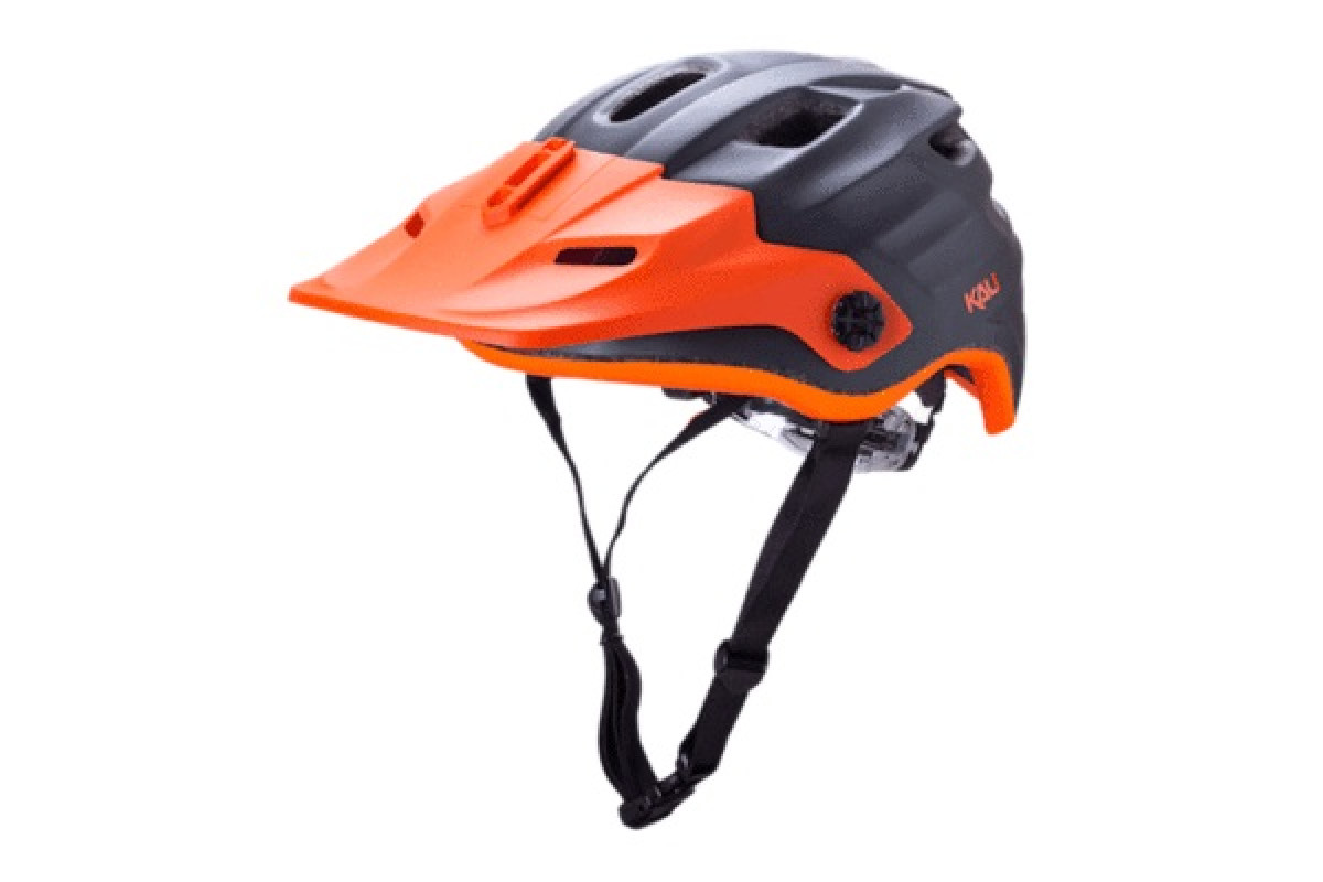 Шлем 02-20417127 ENDURO/MTB MAYA2.0 12отв. Mat Gnm/Org L/XL 60-63см. матовый серый, LDL, CF+. KALI