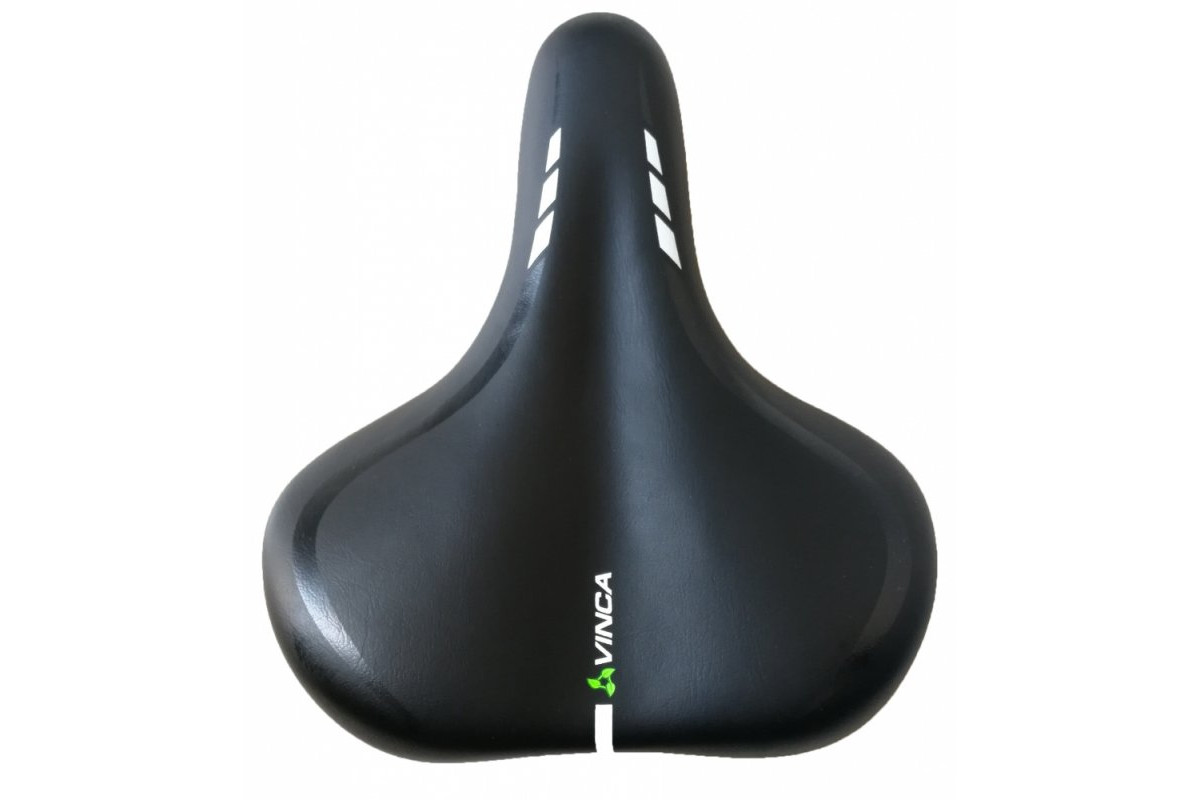 Седло Комфортное, 260*200Мм, Gel, Черное, Vinca Sport Vs 108