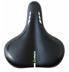 Седло Комфортное, 260*200Мм, Gel, Черное, Vinca Sport Vs 108