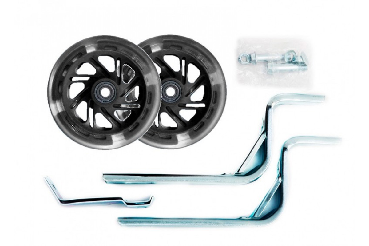 Колеса приставные HRS 03 сталь на 12-20, промподш. ABEC7, колеса с подсветкой