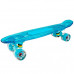 Скейт Transparent 22 Light Пластиковый Blue 1/4 Tls-403