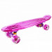 Скейт Transparent 22 Light Пластиковый Pink 1/4 Tls-403