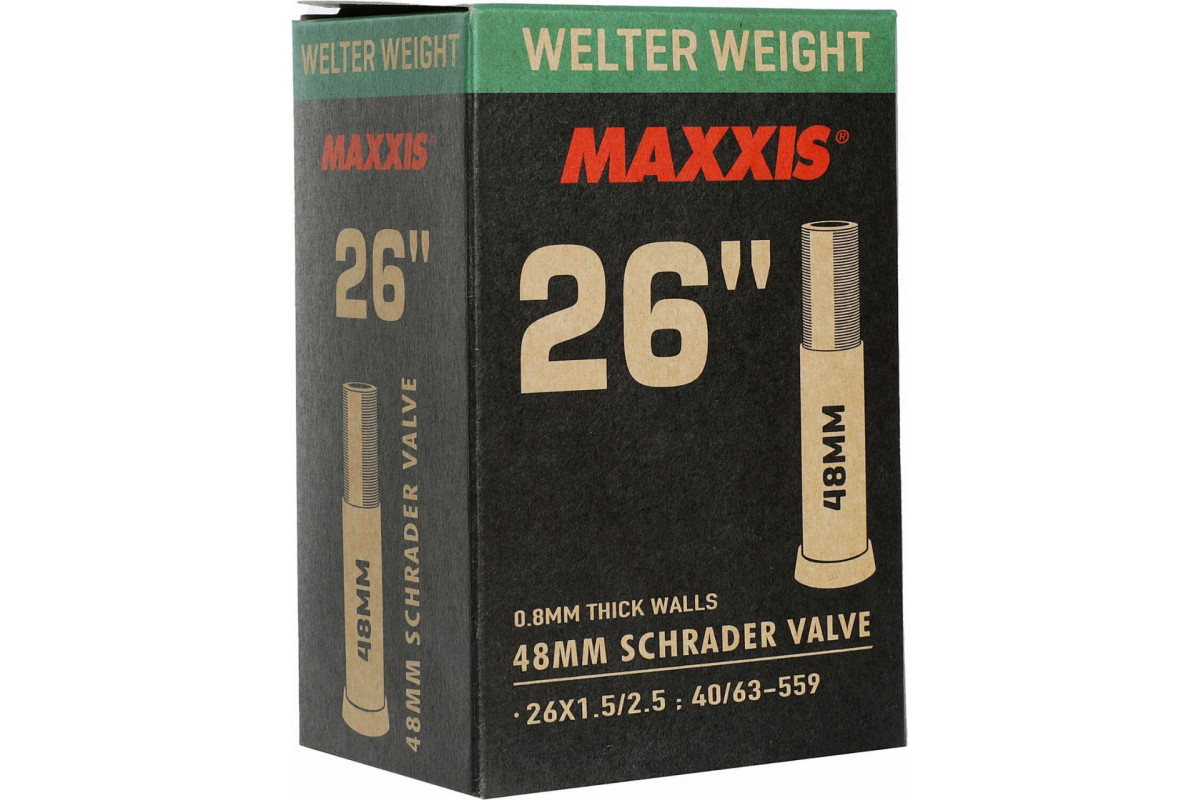 Камера Maxxis 26x1.5/2.5 Welter Weight Автониппель 48 мм EIB00137100