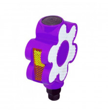 Педали Vinca Sport Vp 851 Violet Пластиковые Детские Цветок, 95X79Мм, Ось 1/2", Фиолетовый, Инд.Уп.V