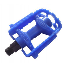 Педали пластиковые детские, 90x77мм, ось 1/2", синий Vinca Sport VP 831