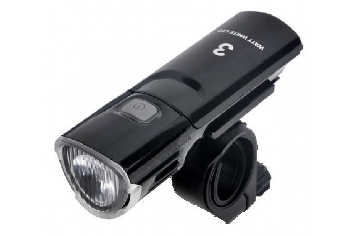 Фара Передняя (Cree Диод, 200Lumens 3 Реж. Раб. С Батарейками, Черн.) Vl 226