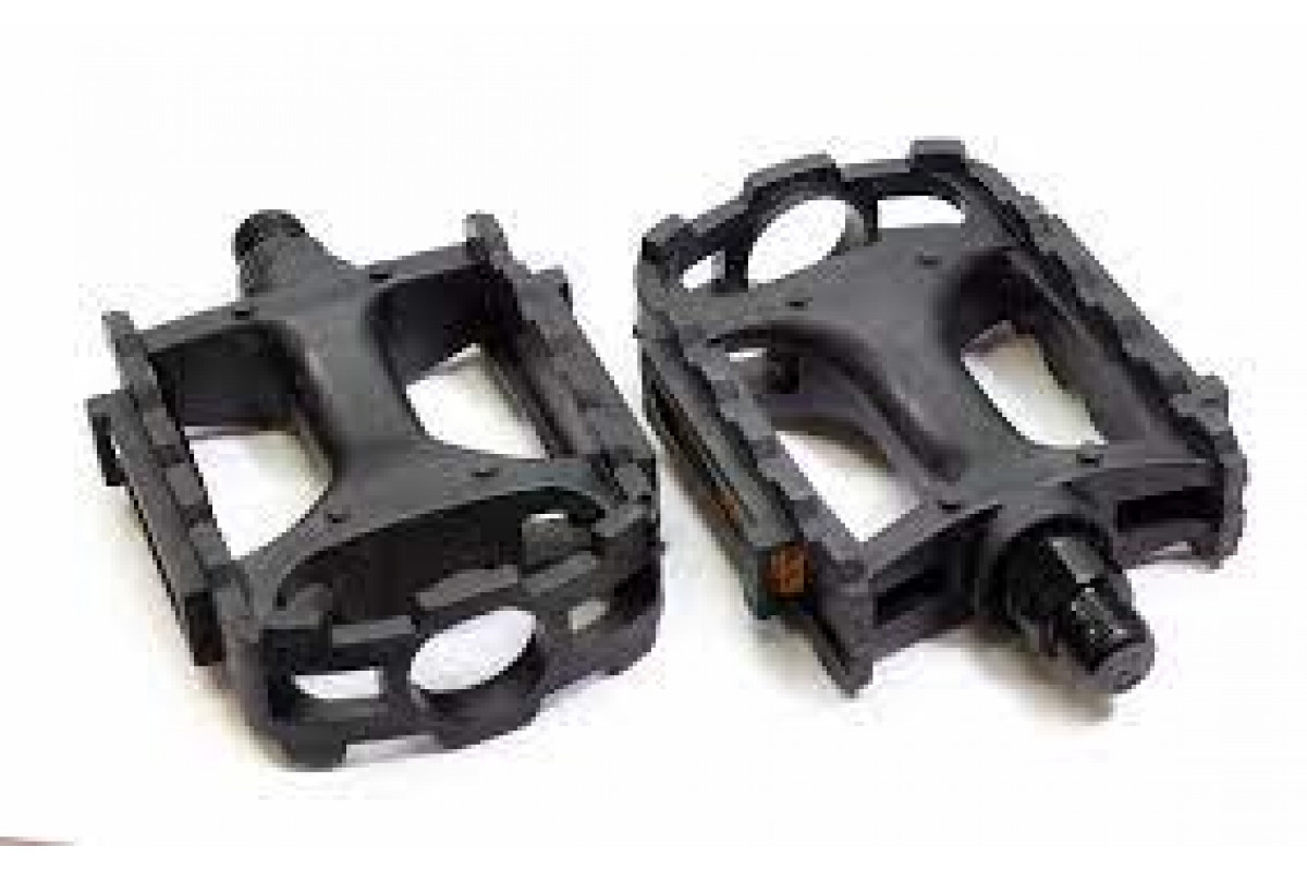 Педали пластиковые черные 85х65mm MX-P619