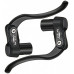 Торм. ручки 6-190213 алюм. R.B.P RX 4.1 TRIATHLON/ROAD в торец руля 19 - 20.6мм, черные TEKTRO