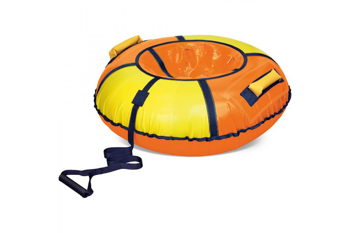 Тюбинг Ватрушка Пвх Yellow/Orange (П-80.008)