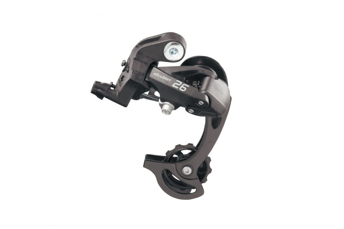 Переключатели Microshiftзадний Rd-M26 L, 7/8 Ск., Под Петух (Черный, Rd-M26L)
