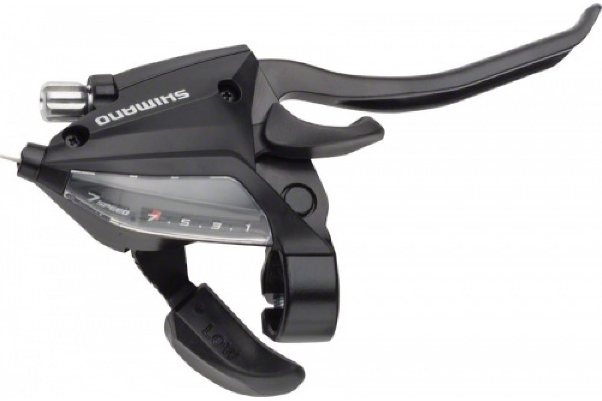 Перекл-ль ASTEF5002RV7ALC 2-8012 шифтер+торм. ручка, 7ск. прав, трос, черный SHIMANO
