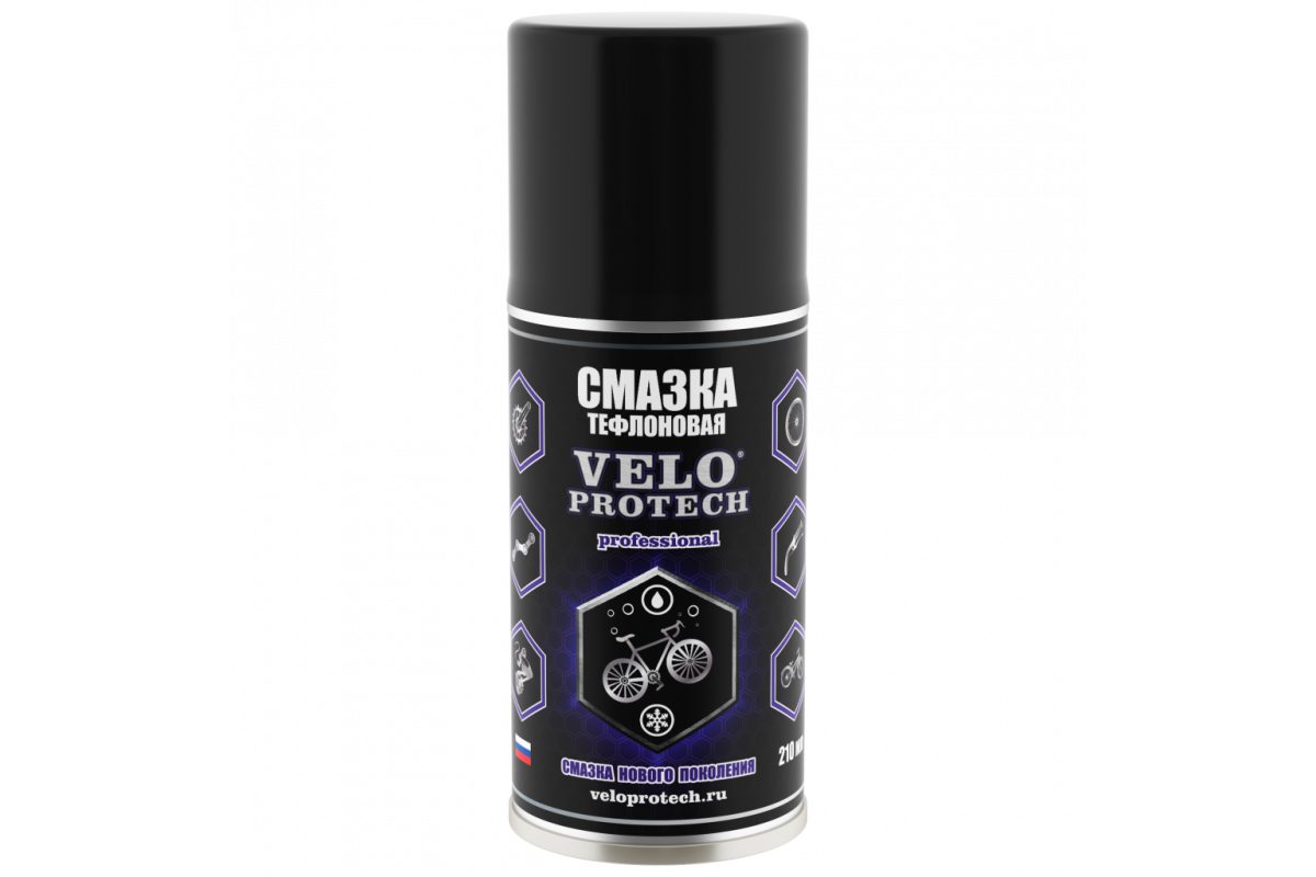 Смазка Тефлоновая Veloprotech 210 Мл