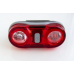 Фонарь Задний, Jy-596, 2 Led (2*0,5 Watt), 4 Режима Работы (Черный/Красный, Rnvjy5960001)