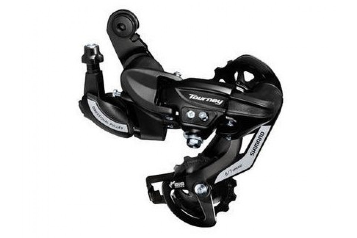 Переключатель задний SHIMANO TOURNEY RD-TY500, 7/8 ск., крепление (на болт) под петух (ARDTY500D)