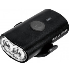 Фонарь передний TOPEAK HEADLUX 450 USB LUMENS USB RECHARGEABLE LIGHT, BLACK TMS089B