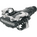 Педали Shimano PD-M520 черн с шипами 5-587693 EPDM520L