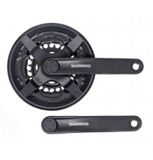 Система Shimano Ty301, 170Мм, Кв, 42/34/24, С Защитой, Черн, Б/Уп Afcty301C244Cl