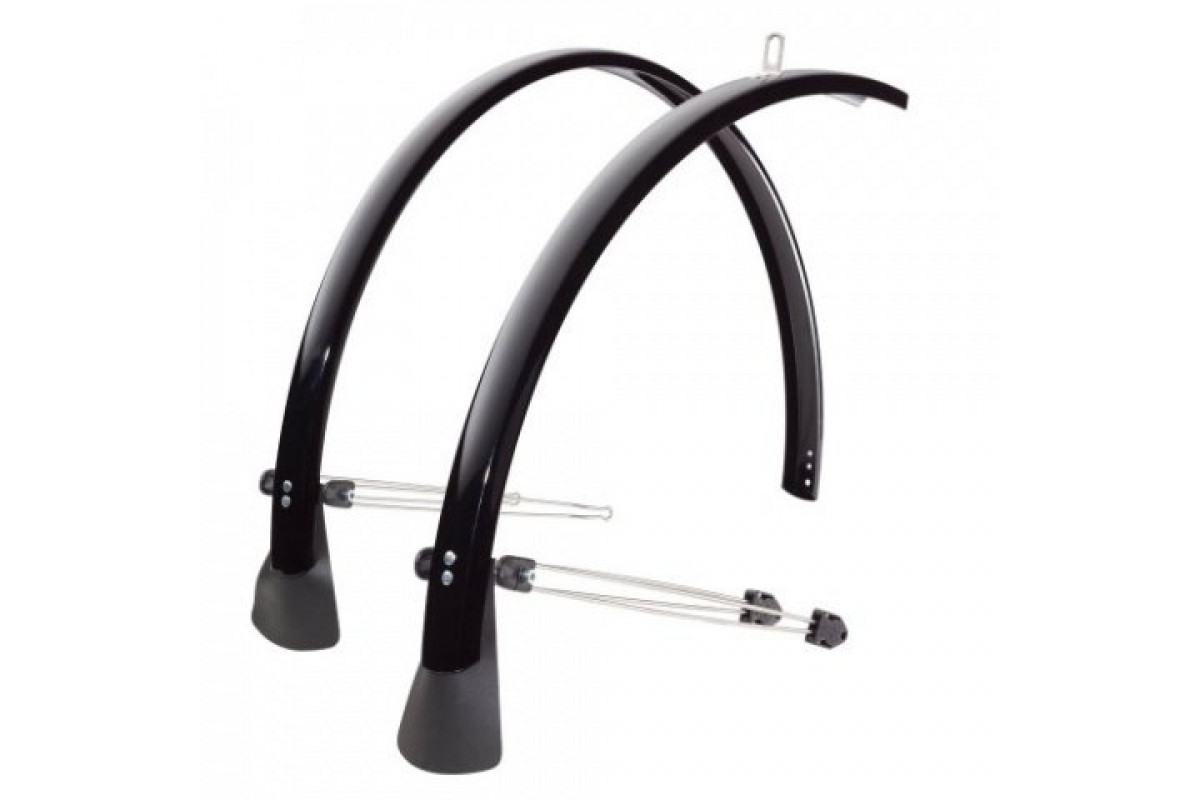 Крылья SKS к-т Commuter Road 35mm, 28, металлопласт., черные с брызгов.(Германия) 0-10976