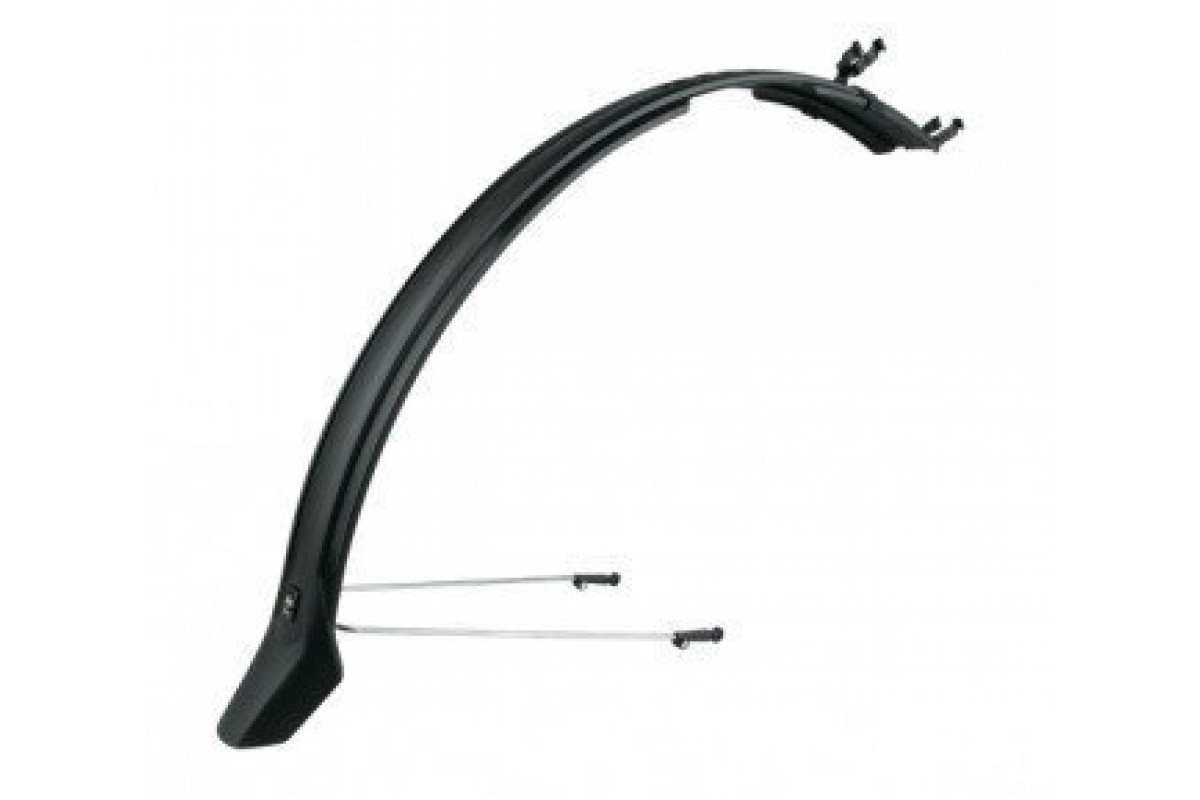 Крыло 0-11362 пластик. SKS-11362 зад. VELO 65 MOUNTAIN REAR 29 с усами, черное (Германия)