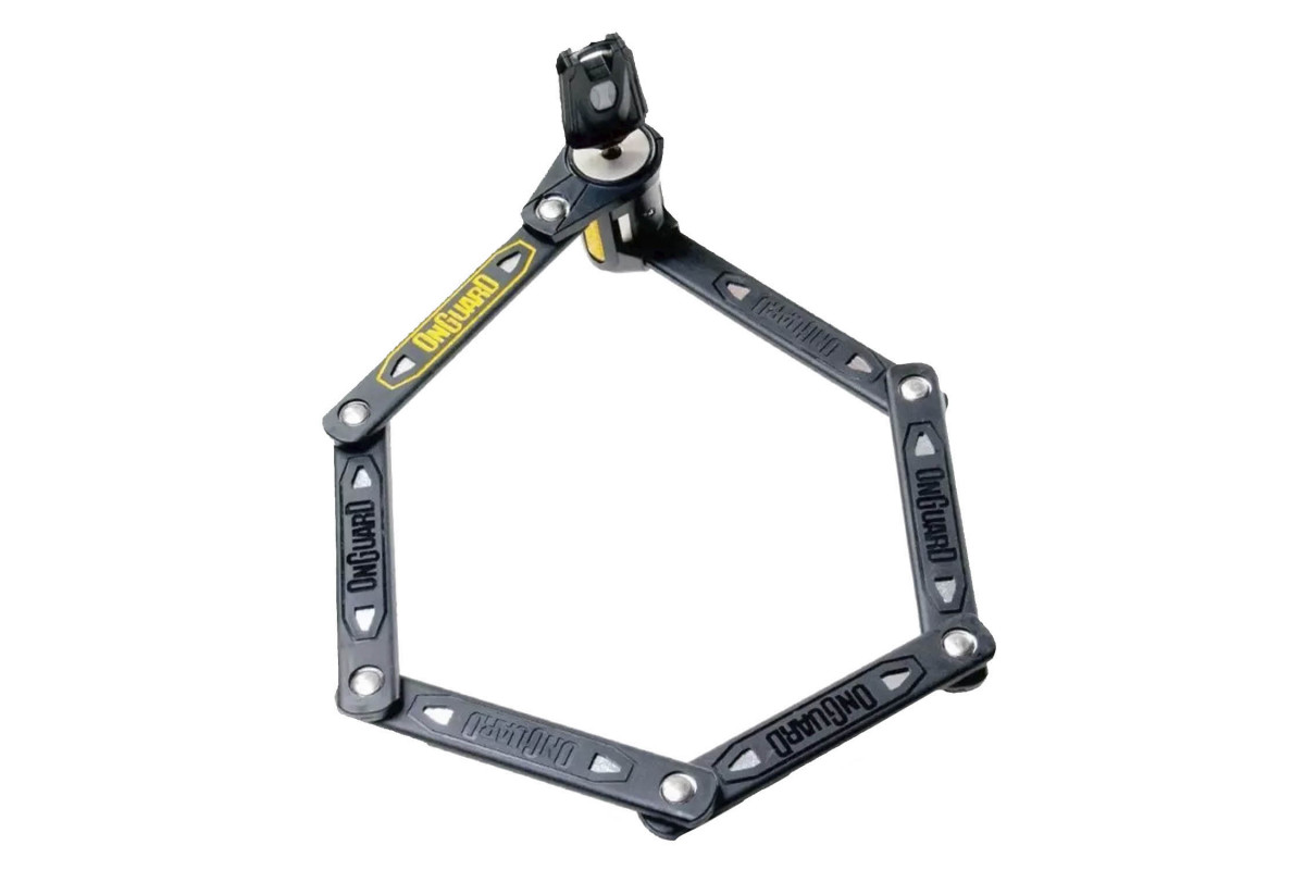 Велозамок ONGUARD K9 Key Link Plate Lock 75cm (б/р)