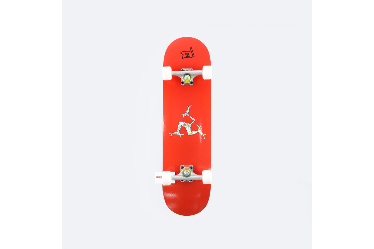 Скейт ISLE OF SKATEBOARDING, Medium, 56mm/85BH, Подвески 149, ABEC 7